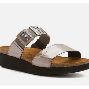 EUC Naot Emma Sandals in Copper Leather -Size 37M